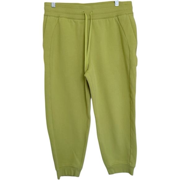 Lululemon Scuba High Rise Neon Joggers Womens Size 10 - Picture 1 of 10